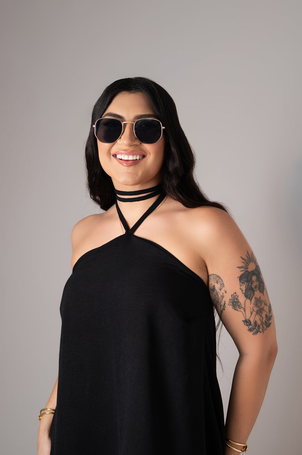 Óculos de Sol Hexagonal