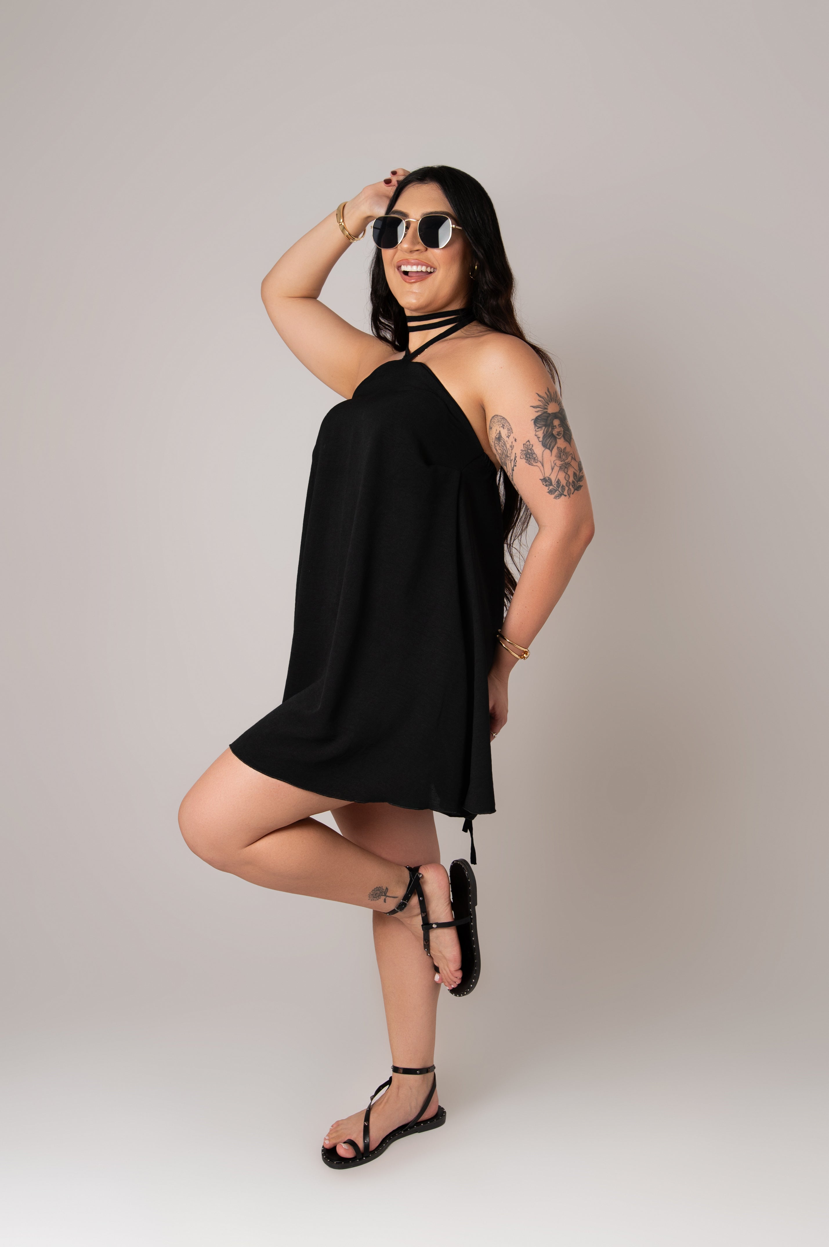 Vestido Frente Única